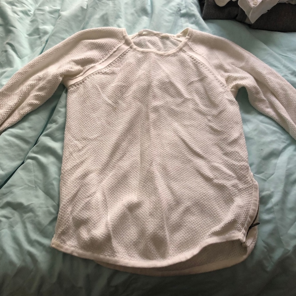 Athleta Pullover White